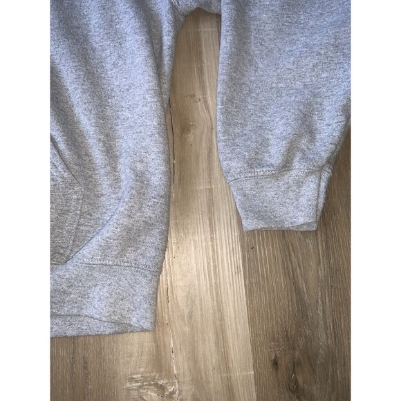 Made To Play Pickleball Gray Fleece Pullover XL Hoodie Kangaroo Pockets EUC - Picture 6 of 11